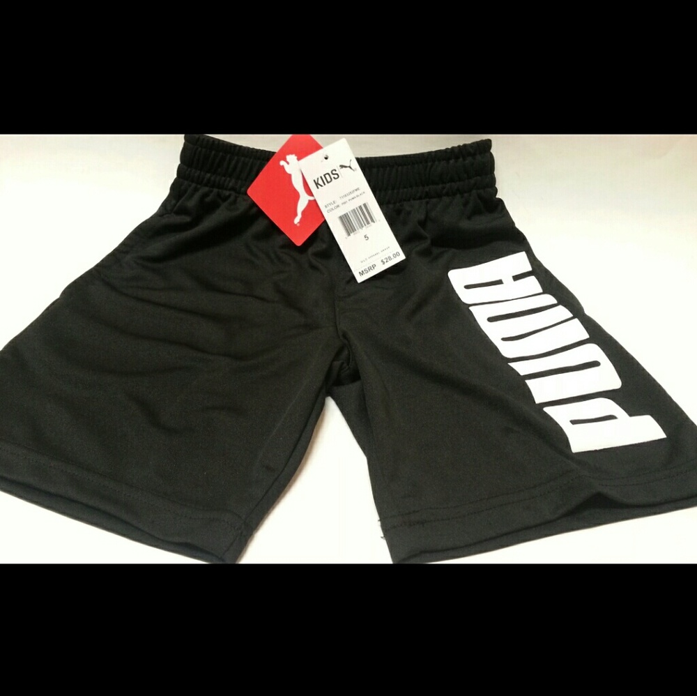 PUMA KIDS Athletic Shorts Boys Hoops NBA Inspired Style